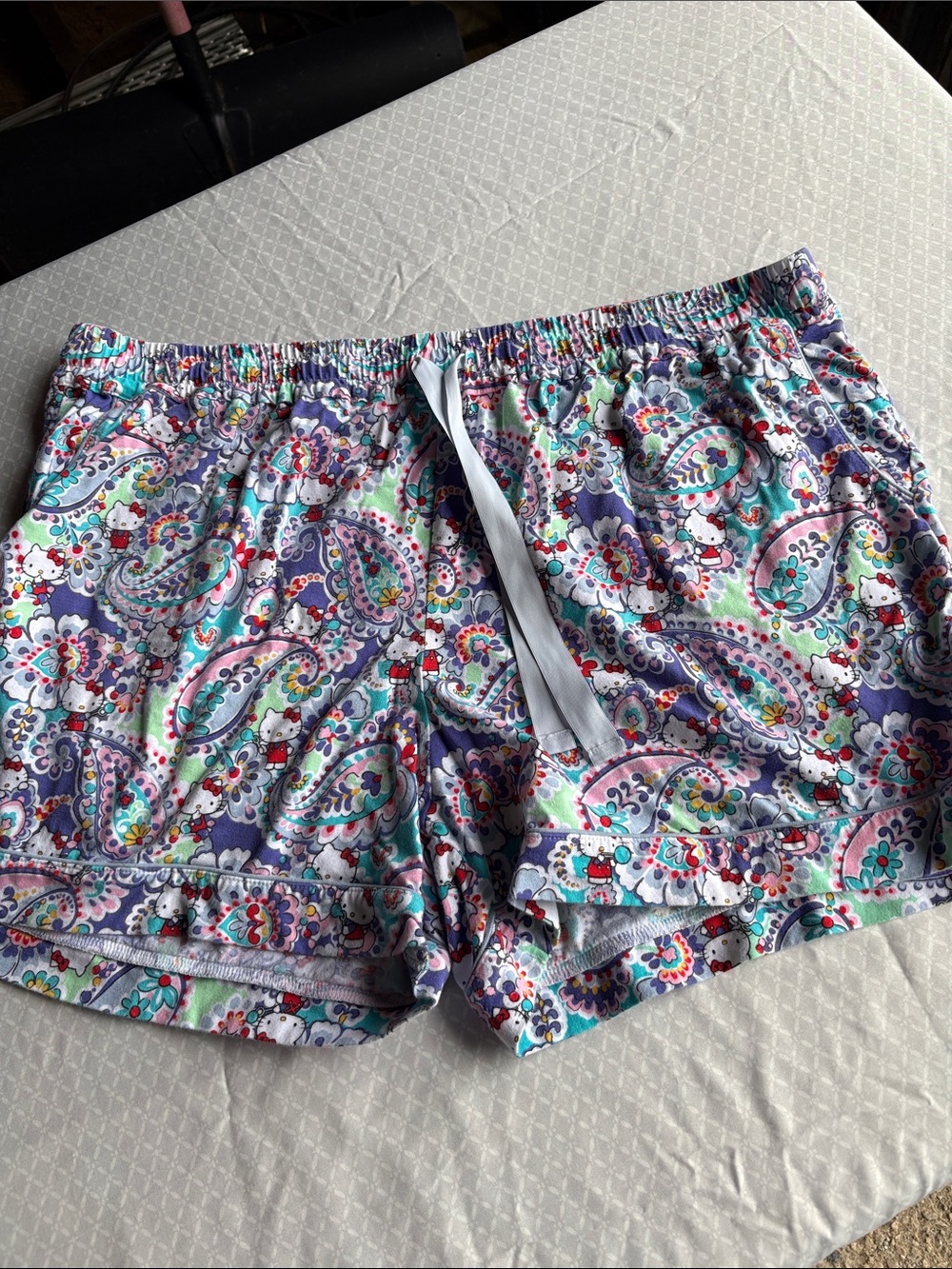 Hello Kitty Vera Bradley  Paisley Print Lounge Shorts